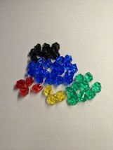 Lot Of (43) Board Game Gem Crystal Token Pieces - $14.85