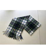 Polo Ralph Lauren Original Label Cashmere Tartan Plaid Scarf Multicolor-O/S - $91.76 CAD
