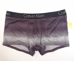 Calvin Klein Black &amp; Gray Dual Tone Low Rise Trunk Underwear Men&#39;s NWT - £31.44 GBP