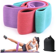 Resistance Bands for Legs and Butt, Exercise Bands Booty Bands Hip Bands Wide - £11.03 GBP