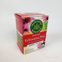  Traditional Medicinals Herbal Tea 16 Wrapped Bags Echinacea Plus Exp 08/25 New - £7.90 GBP