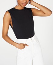Material Girl Juniors Sleeveless Bodysuit Size X-Small Color Black - £33.02 GBP