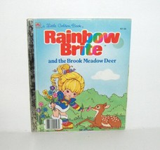 Rainbow Brite and the Brook Meadow Deer Little Golden Hardcover 1984 - £9.70 GBP