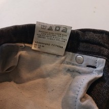 Riders Womens Size 14L Black Straight Leg High Rise Denim Jeans Measured 30x32.5 image 3