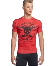 Marines Mens Tshirt Under Armour Compression Adult LARGE-NWT-RETAIL $50 - £20.36 GBP