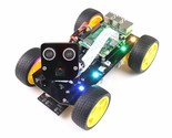 4Wd Smart Car Kit For Raspberry Pi 4 B 3 B+ B A+, Face Tracking, Line Tr... - £94.99 GBP