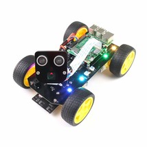 4Wd Smart Car Kit For Raspberry Pi 4 B 3 B+ B A+, Face Tracking, Line Tr... - £95.11 GBP