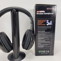 Wireless Headphones MH2001 Hi-Fi 5in1 Headset FM Radio option - £11.07 GBP