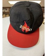 RARE VINTAGE ZIPPO HAT SNAPBACK TRUCKER MADE IN USA NEW ERA Lighter Advertising - $27.72