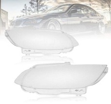 Pair of Headlight Lens Cover for 2006-2009 BMW E92 E93 2-Door, 2008-2012 M3 - £78.18 GBP