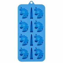 Unicorn Silicone Candy Mold Wilton 12 Cavities Blue - £7.70 GBP