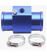 34MM Blue Water Temp Temperature Joint Pipe Sensor Gauge Radiator Hose A... - £6.58 GBP