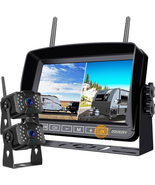 FHD 1080P 2 Digital RV Wireless Backup Camera System for RV Trailer Truc... - $331.92