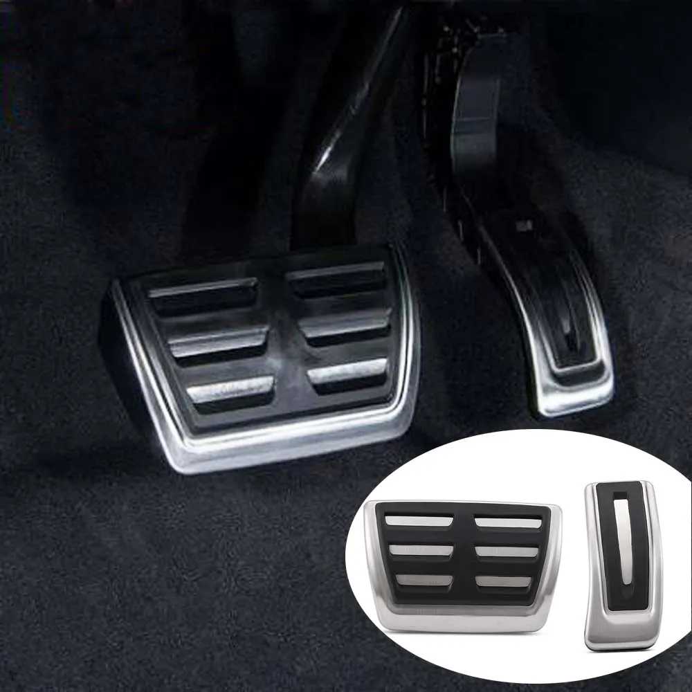 Car Pedals Gas Fuel Brake Non-slip Pedal For Audi E-Tron Q4 For Porsche ... - $30.95+