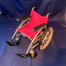OG Dolls Our Generation Battrat AG Wheel Chair for 18&quot; Dolls Toy Pink Heals On - £11.00 GBP