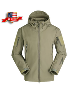 Waterproof Softshell Jacket – Windproof Tactical Outdoor Coat for Men &amp; ... - $75.99