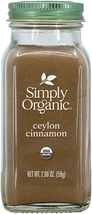 Ground Ceylon Cinnamon, Certified Organic, Vegan | 2.08 Ounce | Cinnamomum Verum - £6.82 GBP