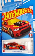 Hot Wheels 2024 HW First Response Series #7 15 Dodge Charger SRT Red HW AIRLINES - £2.24 GBP