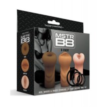 MSTR B8 Stroker Set w/C-Rings Assorted Pack of 3 - £14.66 GBP