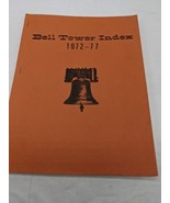 Vintage Bell Tower Index 1972-77 Ruth Conrad Booklet - $29.70