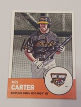 Kes Carter Tampa Bay Rays 2012 Topps Heritage Autograph Card #177 READ D... - $4.94