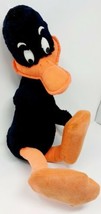 VTG Looney Tunes Daffy Duck Wire-Framed 20&quot; Plush Warner Bros. Space Jam 1970s - £7.51 GBP