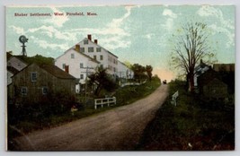 Shaker Settlement West Pittsfield MA Massachusetts Postcard W30 - £11.76 GBP