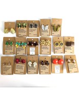 17 Pair Lot Set Vintage Clip-On Earrings, Mid-Century, 80s Coro Napier C... - $1,684.63 MXN