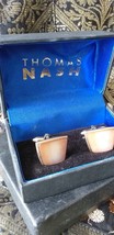 Vintage Genuine 2005 The Thomas Nash Mother of Pearl Cufflinks In Original Box. - £46.52 GBP