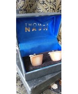 Vintage Genuine 2005 The Thomas Nash Mother of Pearl Cufflinks In Origin... - $1,110.19 MXN