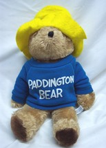 Vintage 1981 Eden Paddington Bear Teddy 15&quot; Plush Stuffed Animal Toy 1980&#39;s - £19.77 GBP