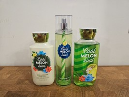 Bath &amp; Body Works Cool Melon Kiwi Set - Shower Gel, Lotion, &amp; Fragrance Mist! - £22.43 GBP