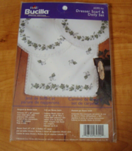 Bucilla Dresser Scarf &amp; Doily Set 65392 Ivy Kit Special Edition By Bonnie Smith - $14.00