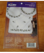 Bucilla Dresser Scarf &amp; Doily Set 65392 Ivy Kit Special Edition By Bonni... - $17.83 CAD