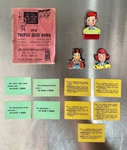 Vintage 1970 Go To the Head of the Class Board Game Pieces Cards &amp; Quiz ... - $6.99