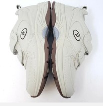 Propet Women&#39;s Eden Strap Walking Shoes Sz 5 Beige Leather Hook Loop Sneakers.  - £18.38 GBP