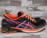 Asics Gel Kinsei 6 T692N Running Shoes Sneakers Black Pink Orange Women’... - $49.49