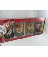 A Christmas Story Pint Glass 4 Pack 16 Oz  Holiday Glasses &quot;Fra-gee-lay&quot;... - $28.38 CAD