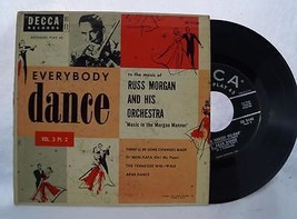 Clásico Russ Morgan &amp; His Orchestra Música en Los Morgan Forma Decca Ed. 2143 - £28.88 GBP