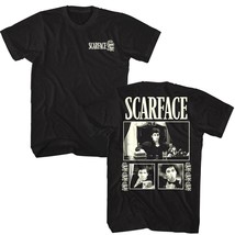 Scarface Black Roses Men&#39;s T Shirt - £23.30 GBP+