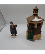 Dept 56 Heritage Village &quot;BRIXTON ROAD WATCHMAN&quot; #58390 Set of 2 - $29.86 CAD