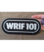 Original Vintage 1984 WRIF 101 Detroit Radio BUMPER STICKER NEW OLD STOCK - £7.62 GBP