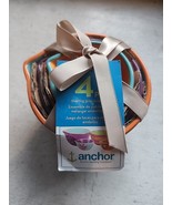 Anchor Hocking Company Nesting Prep Bowls Set of 4 Floral Spring Pour 4.... - €25,32 EUR