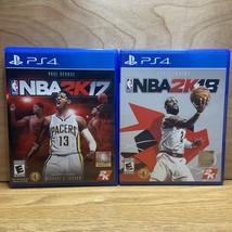 Playstation 4 Nba 2K Basketball Game Lot - 2K17 2K18 - No Scratches! - £5.43 GBP
