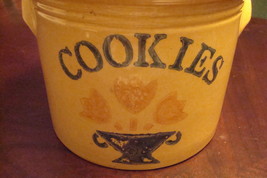 Pfaltzgraff made in America, Cookie Jar /CANISTER  M.A.F.A. yellow [*] - £66.17 GBP