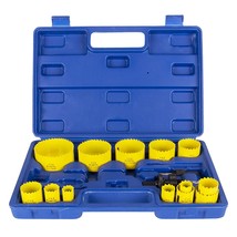 19 PCS Bi-Metal Hole Saw Kit, General Purpose from 3/4&quot; to 3&quot;,, Fast Cut... - £35.40 GBP