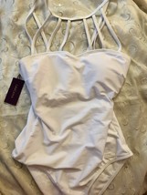 Lascana Strappy One Piece in White Size 8 A/B - £55.91 GBP