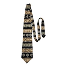 VTG Hallmark Yule Tie Greetings Hanukkah Menorah Star Dreidel Necktie – ... - $29.00