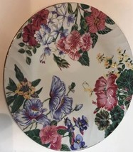 Vintage 1995 &quot;ROYAL GALLERY&quot; Floral China Dinner Plate 10.5&quot; D - £15.12 GBP