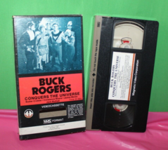 Vintage Buck Rogers Conquers The Universe VHS Movie Magnetic Video - £26.03 GBP